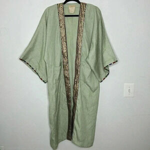 Michaela Corning green One size robe